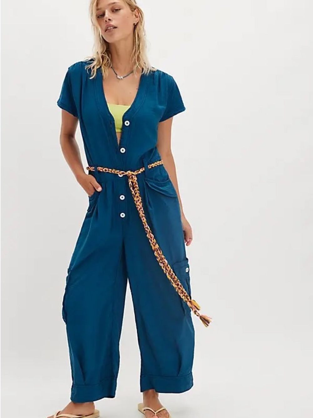 Hit the Coast Utility Jumper Free People